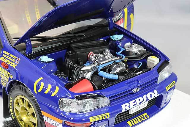 京商 1/18 スバル インプレッサ 1994 RAC ラリー ウィナー #4 C