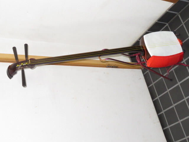 三味線・お琴の老舗 菊岡 中むら】リニューアル中古三味線セット 上