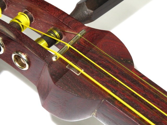 三味線・お琴の老舗 菊岡 中むら】リニューアル中古三味線本体 紅木 半