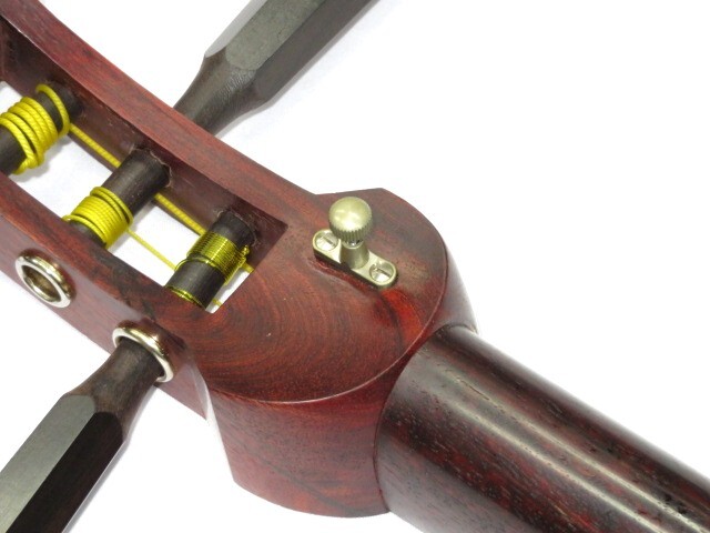 三味線・お琴の老舗 菊岡 中むら】リニューアル中古三味線本体 紅木 半