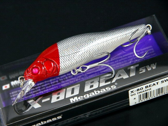 メガバス X-80 BEAT SW 【シーバスルアー専門店 キングフィッシャー】