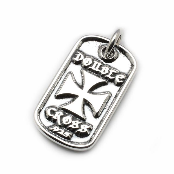 トラヴィスワーカー TRAVIS WALKER ダブルクロスドッグタグ ペンダント