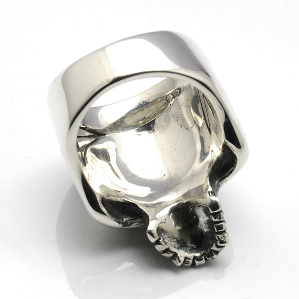 クレイジーピッグ CRAZY PIG DESIGNS ラージ エビルスカルリング LARGE