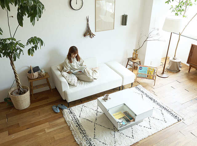 2人掛けワンアームソファー Ashure（アシュレ）｜北欧・ヴィンテージ