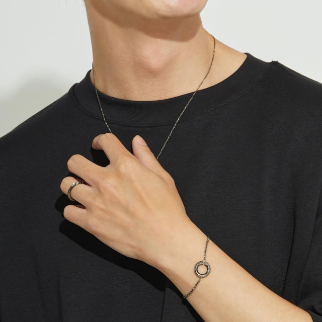 ブレスレット メンズ シルバー925 sv925 銀 ローラシア b5719-b