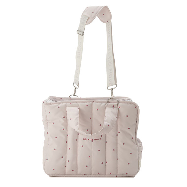 gelato pique ストロベリー柄ミニサイズキャリーバッグ Pets-first