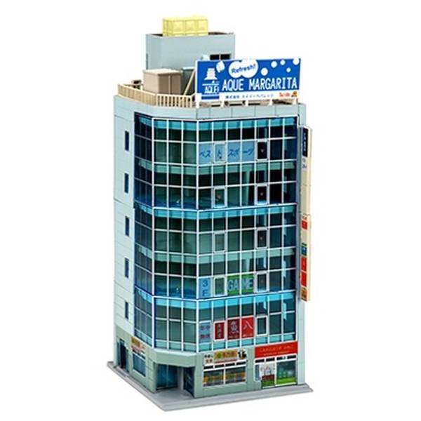 KATO Nゲージ ショッピングビル1(ブルー) 鉄道模型パーツ 23-433A