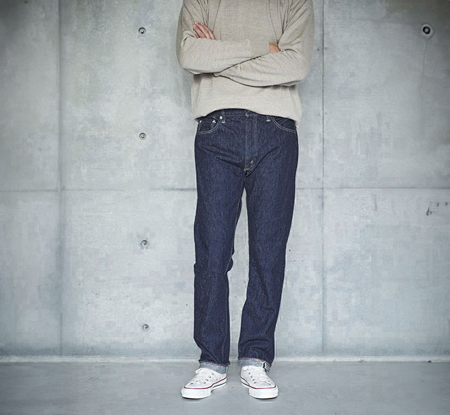 orslow オアスロウ 107 IVY FIT SELVEDGE DENIM ONE WASH アイビー