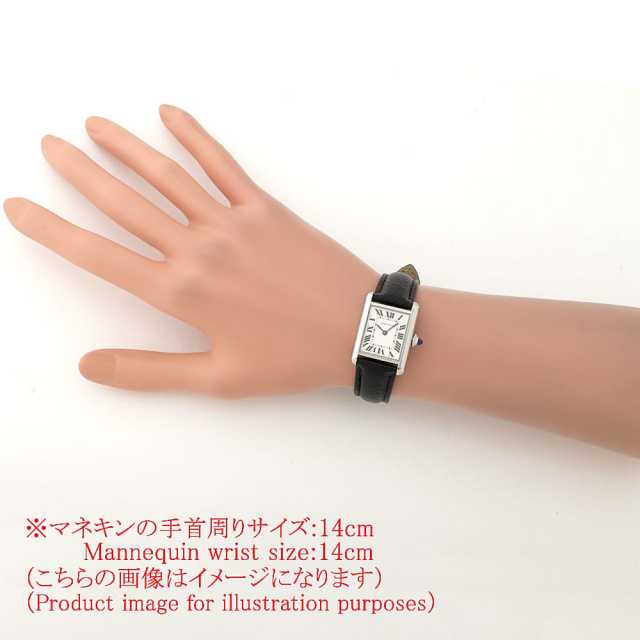 WSTA0042 シルバー Cartier（カルティエ）タンク マスト SM 中古