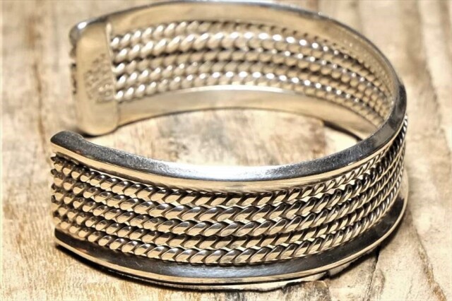バングル ブレスレット メキシカン ジュエリー ヴィンテージ シルバー