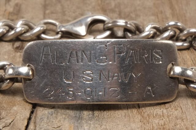 ID ブレスレット メキシカン ジュエリー ヴィンテージ シルバー 925 (B158)