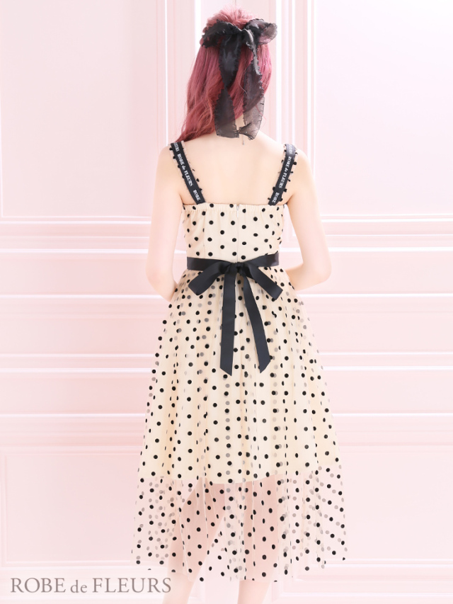 ドットチュール×アンティークマキシキャバドレス(fm1992)