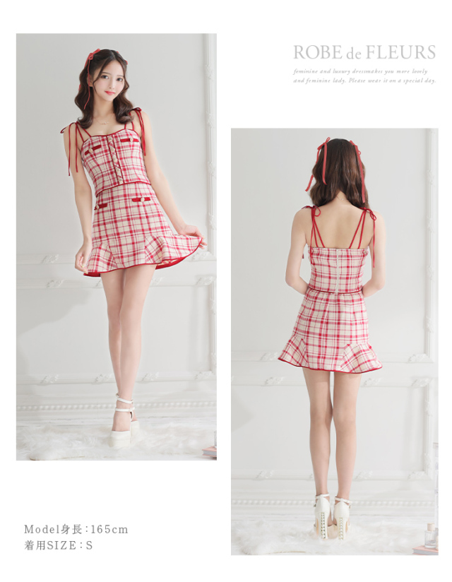 ☆予約商品☆【11月上旬入荷予定】【XSサイズあり】チェック柄