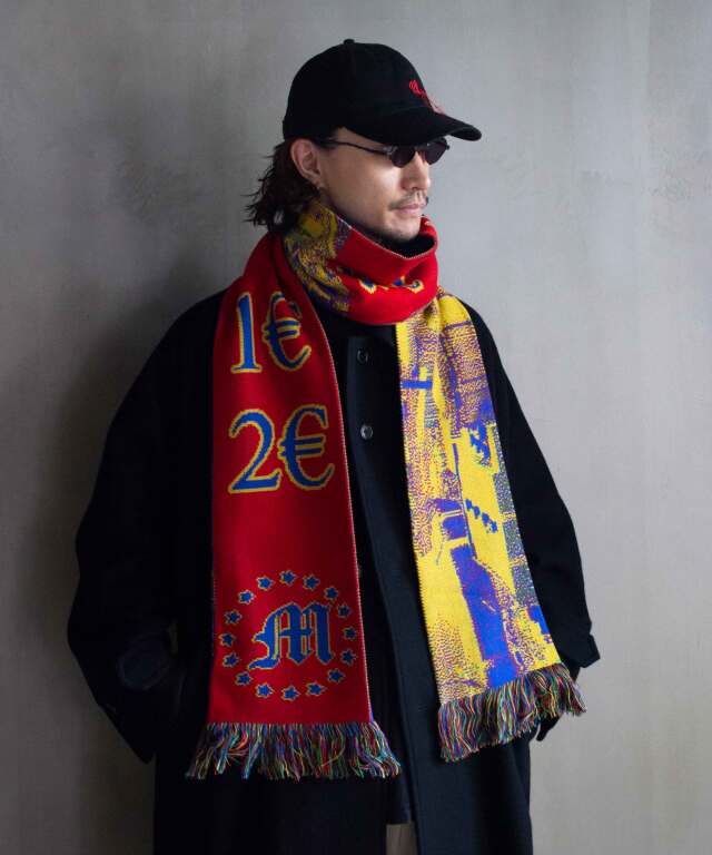 MONTMARTRE NEW YORK Bunnies Scarf MULTI - Mens | rroomm