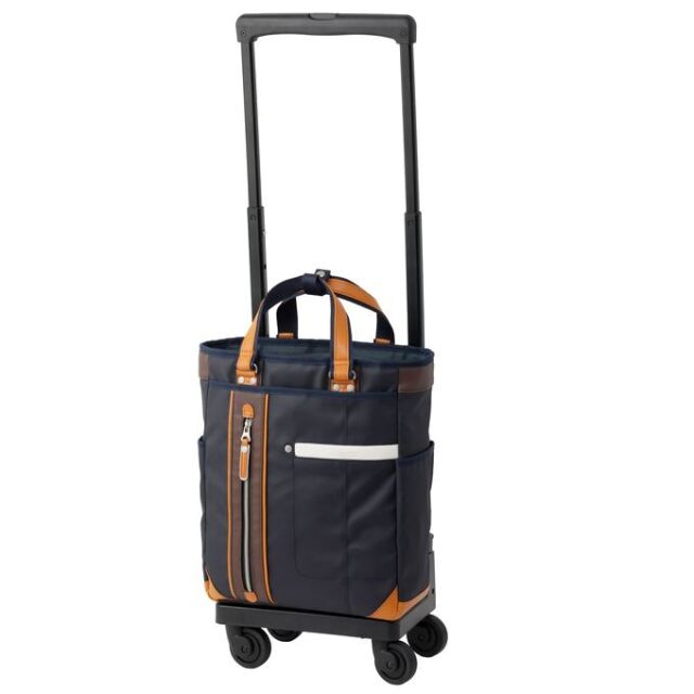 D-650 SWANY×MOUSTACHE(M18)ネイビー＜T2キャスター・4輪ストッパー付