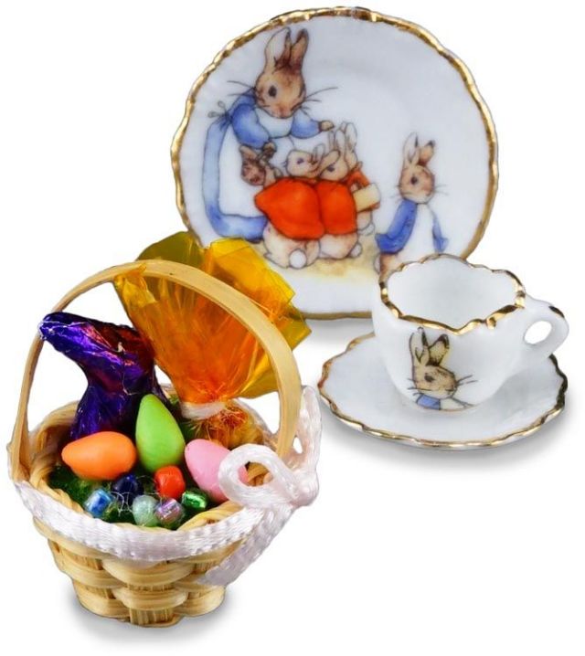 ロイターミニチュア】 ピーターラビットのイースターセット RP1321-5