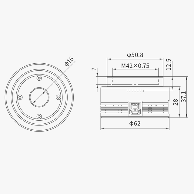 ZWO ASI224MC カラー 非冷却