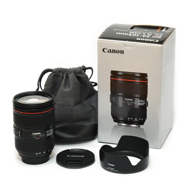 中古】レンズ キヤノン EF 24-105mm F4 L II USM【B】15日間保証