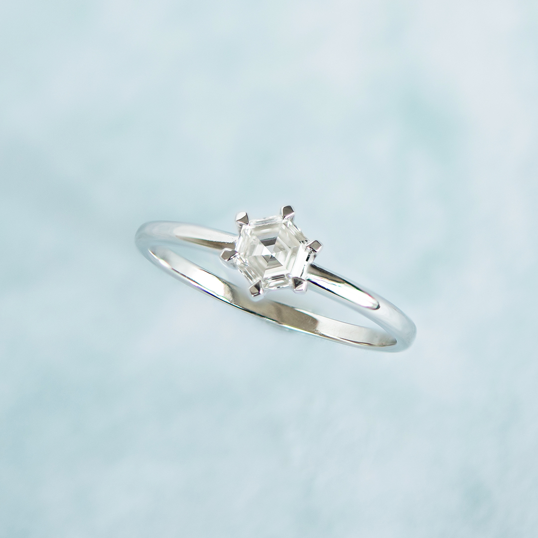 リング プラチナ ダイヤモンド0.3ctUP(JLージュエルー)(スノーフレーク