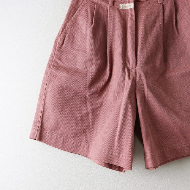 ピンクハウス PINK HOUSE ハートワッペン タック ショートパンツ