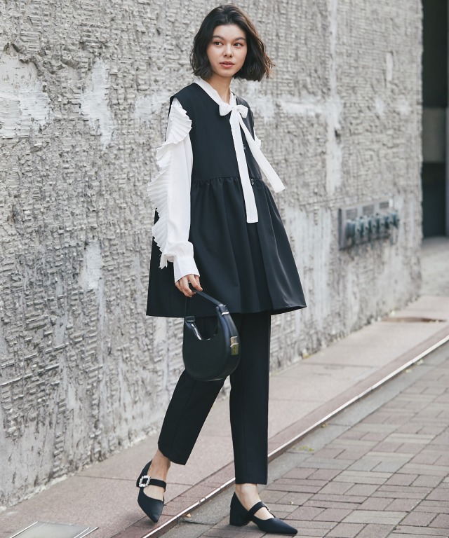 ジレ＆デーパートパンツ2点セットアップ ANOTHER S 【品番:as616501】