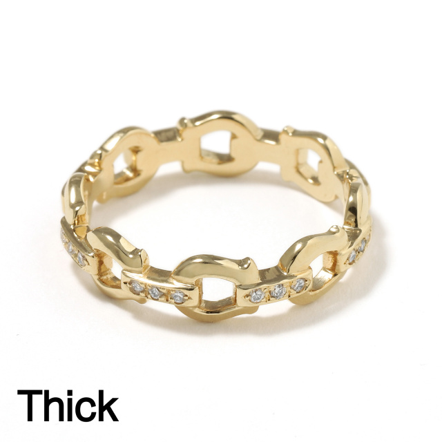 SYMPATHY OF SOUL（シンパシーオブソウル） Horseshoe Link Ring