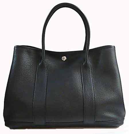 新品 エルメス ガーデンパーティー PM 36 黒 ブラック ネゴンダ オール