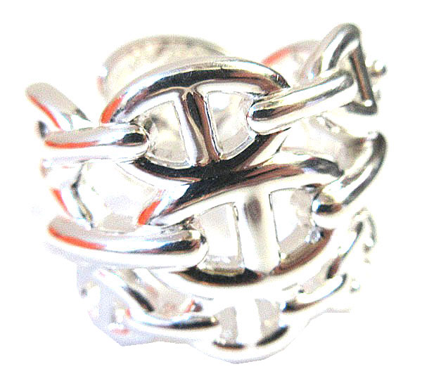 新品 》 エルメス シェーヌダンクル アンシェネ GM リング 56 (日本