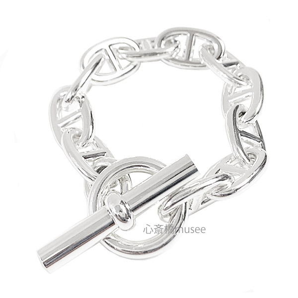 新品 》 エルメス シェーヌダンクル TGM 11 コマ シルバー製 シルバー