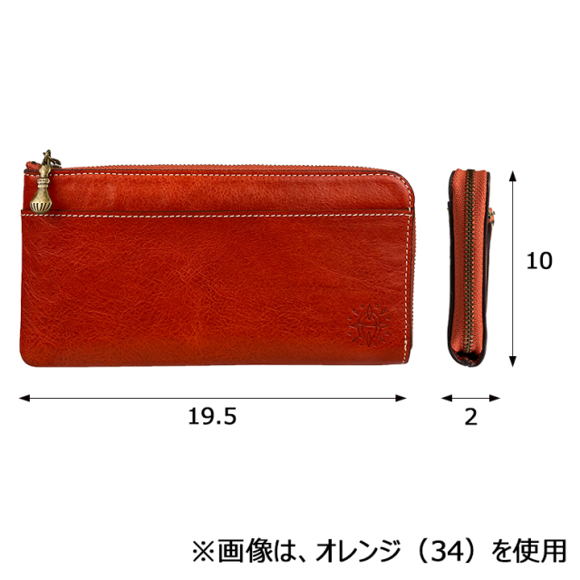 Dakota（ダコタ） フォンス 長財布 （L字ファスナー 薄マチタイプ