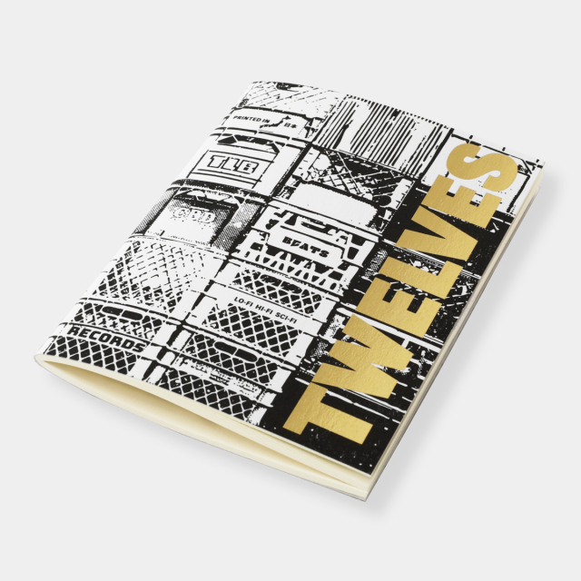 TF トラベラーズノート パスポートリフィル TWELVES RECORD クレート柄