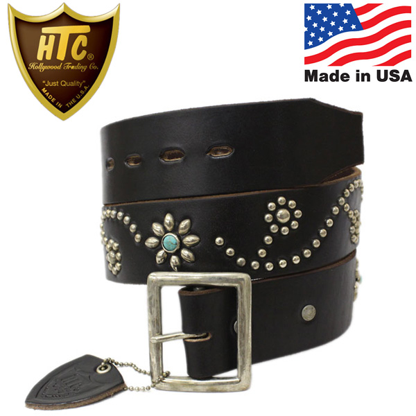 正規取扱店 HTC(Hollywood Trading Company) Belt #SN-32 Stone 1.25 W