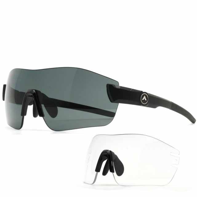 A-FIT スポーツサングラス フィットマスター 偏光スモーク スペア