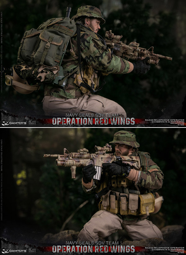 DAM】No.78081 1/6 Operation Red Wings NAVY SEALS SDV TEAM 1 Radio