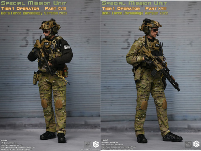 EASY&SIMPLE】26064B Special Mission Unit Tier1 Operator Part XVIII