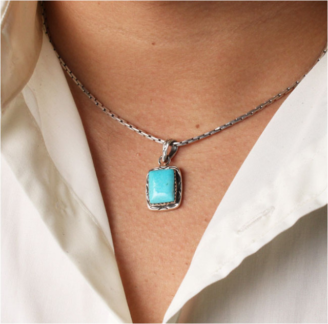 ペンダントトップ シルバーペンダント ターコイズペンダント ナバホ