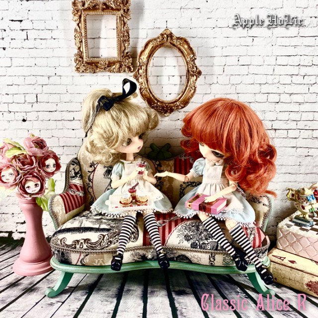 アップルホリックのドール チェア 【 ロッソ クラシック アリス R