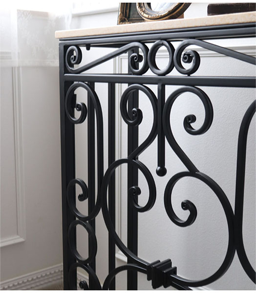 大理石使用 アイアンコンソール アンティーク調 おしゃれ 輸入家具