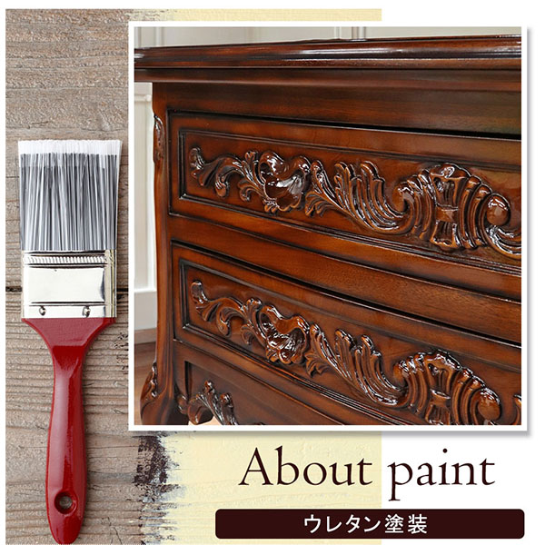 マリナカッシーリ アンティーク調 2段チェスト｜Y-KAGU(輸入家具屋さん