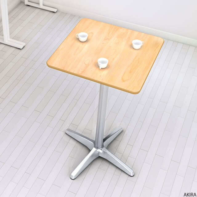 ハイカフェテーブル カフェテーブル アジャスター付き 直径60cm 高さ