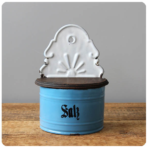 イギリス アンティーク ホーロー製 ブレッド缶 グリーン 保存缶 小物