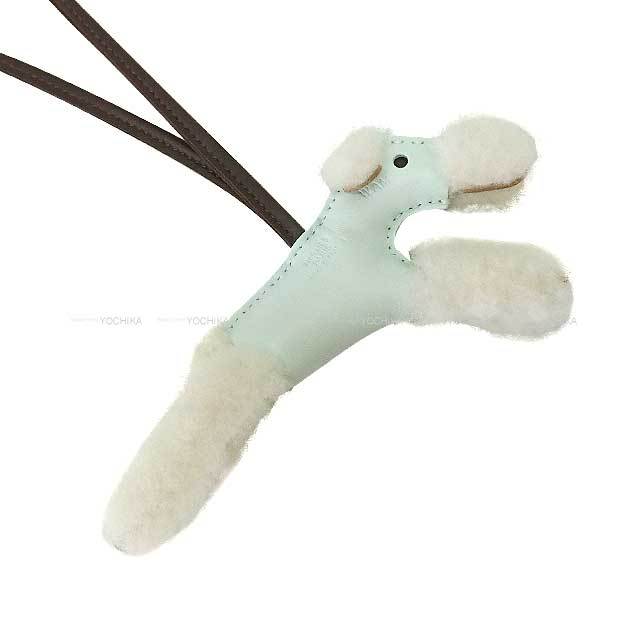 HERMES エルメス バッグチャーム バディ ヴェールペパーミント