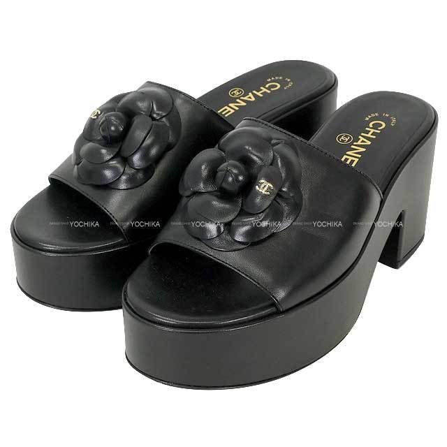 2024年 CHANEL シャネル サンダル ココマーク カメリア