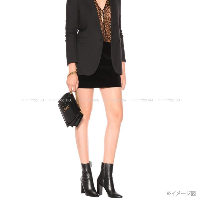 SAINT LAURENT サンローラン ブーツ ルー95 アンクルブーツ YSLロゴ付