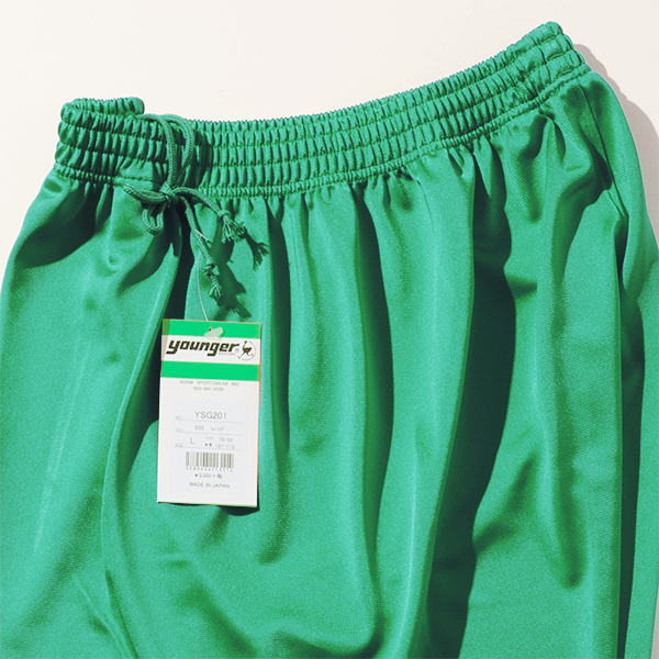 シルキーゲームパンツJr マーク無 (グリーン)
