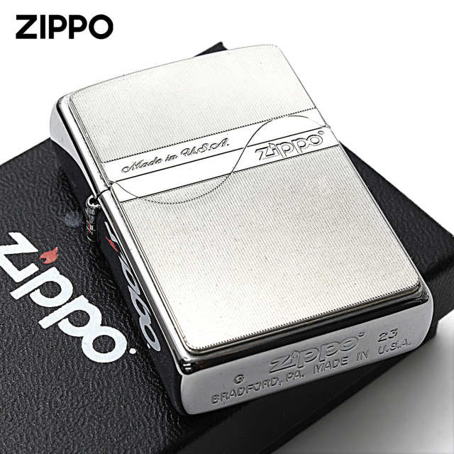 Zippo ジッポー トリックシェル 貝 プレート貼り シルバー Trick Shell