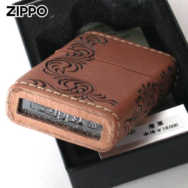 Zippo ジッポー 革巻き レザー ワークス カオス Leather Works CHAOS