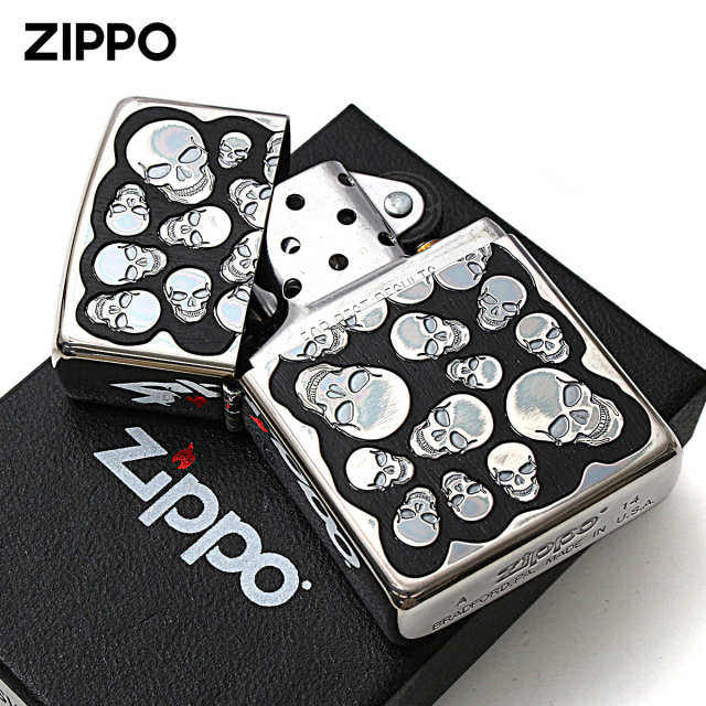 Zippo ジッポー スカル ドクロ 骸骨 ウッド 木 Random Skull Wood RSW