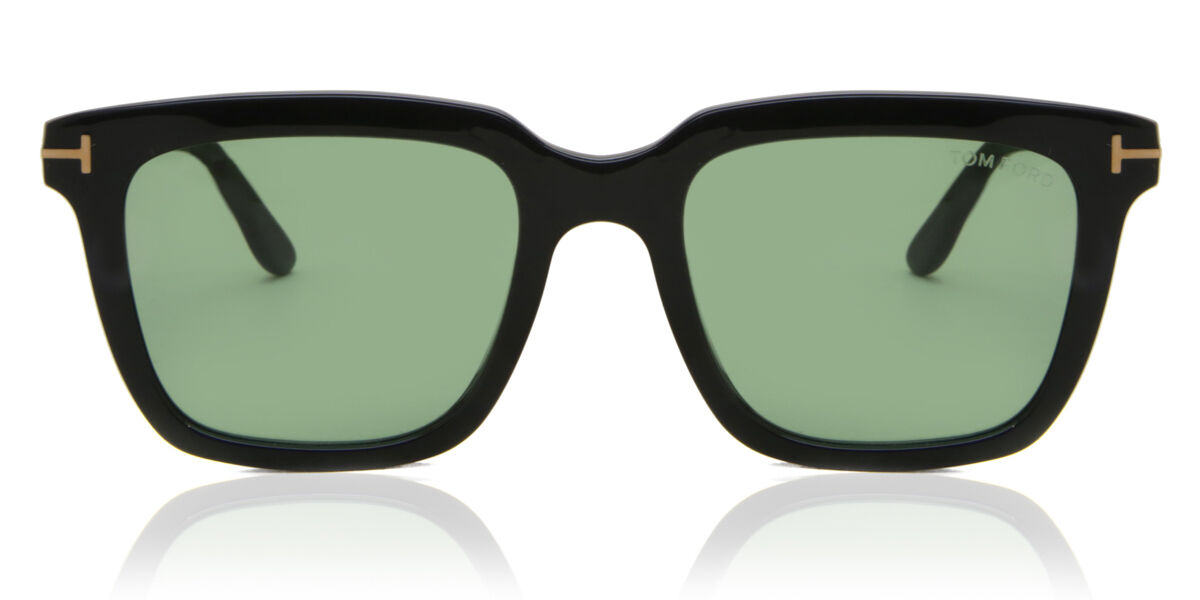Tom Ford FT0646 01N スクエア ブラック サングラス | SmartBuyGlasses