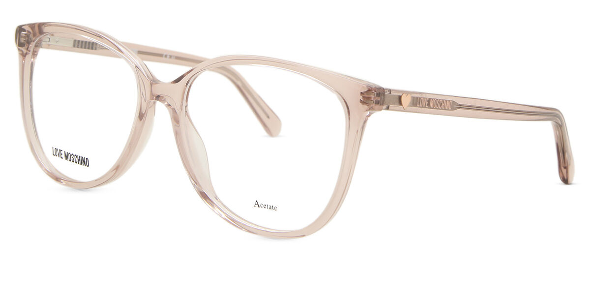 Moschino Love MOL558 FWM Transparent Pink Eyeglasses